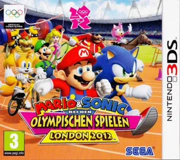 Mario wa Sonic London Olympic (Kor) box cover front
